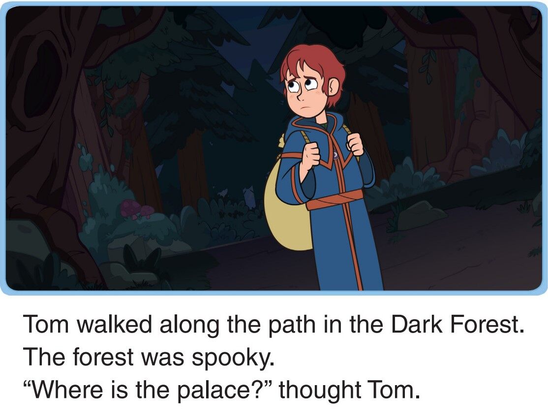 Into the Dark Forest绘本故事第3页