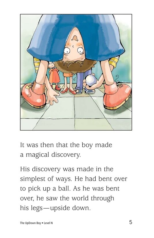 The UpDown Boy绘本故事第5页