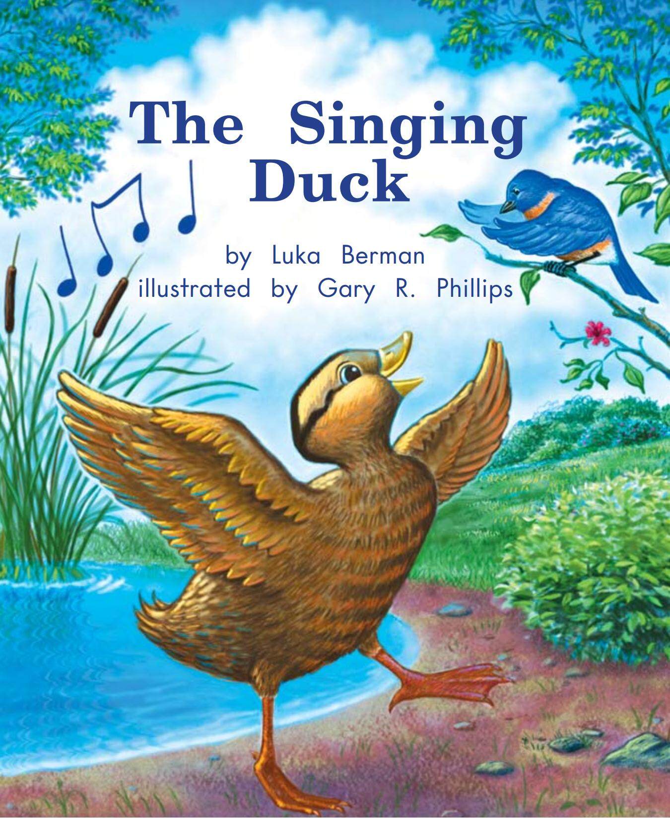 The Singing Duck绘本故事第2页