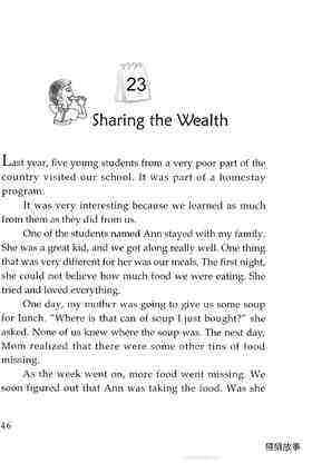 Sharing the Wealth绘本故事第2页