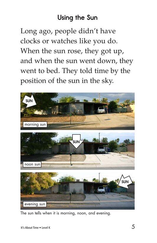 It's About Time绘本故事第4页