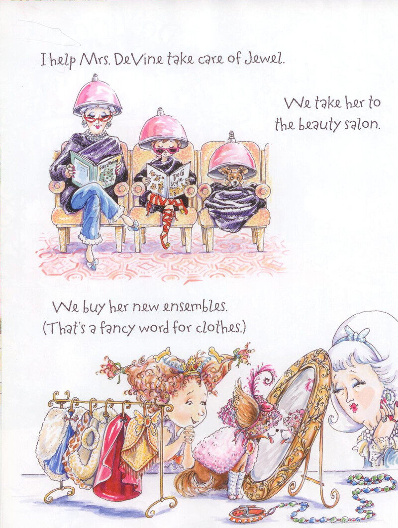 Fancy Nancy and the Posh Puppy绘本故事第5页
