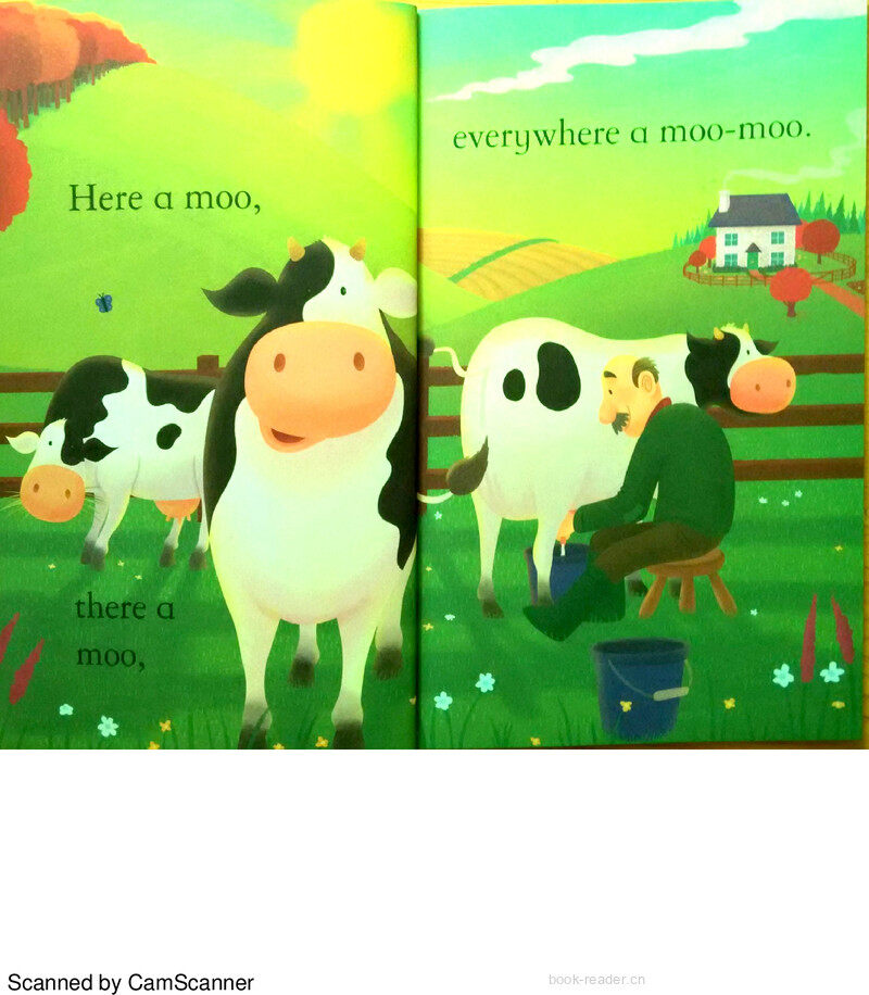 Old MacDonald had a Farm绘本故事第4页