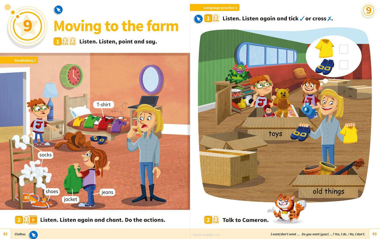 09 Moving to the farm 绘本故事第2页