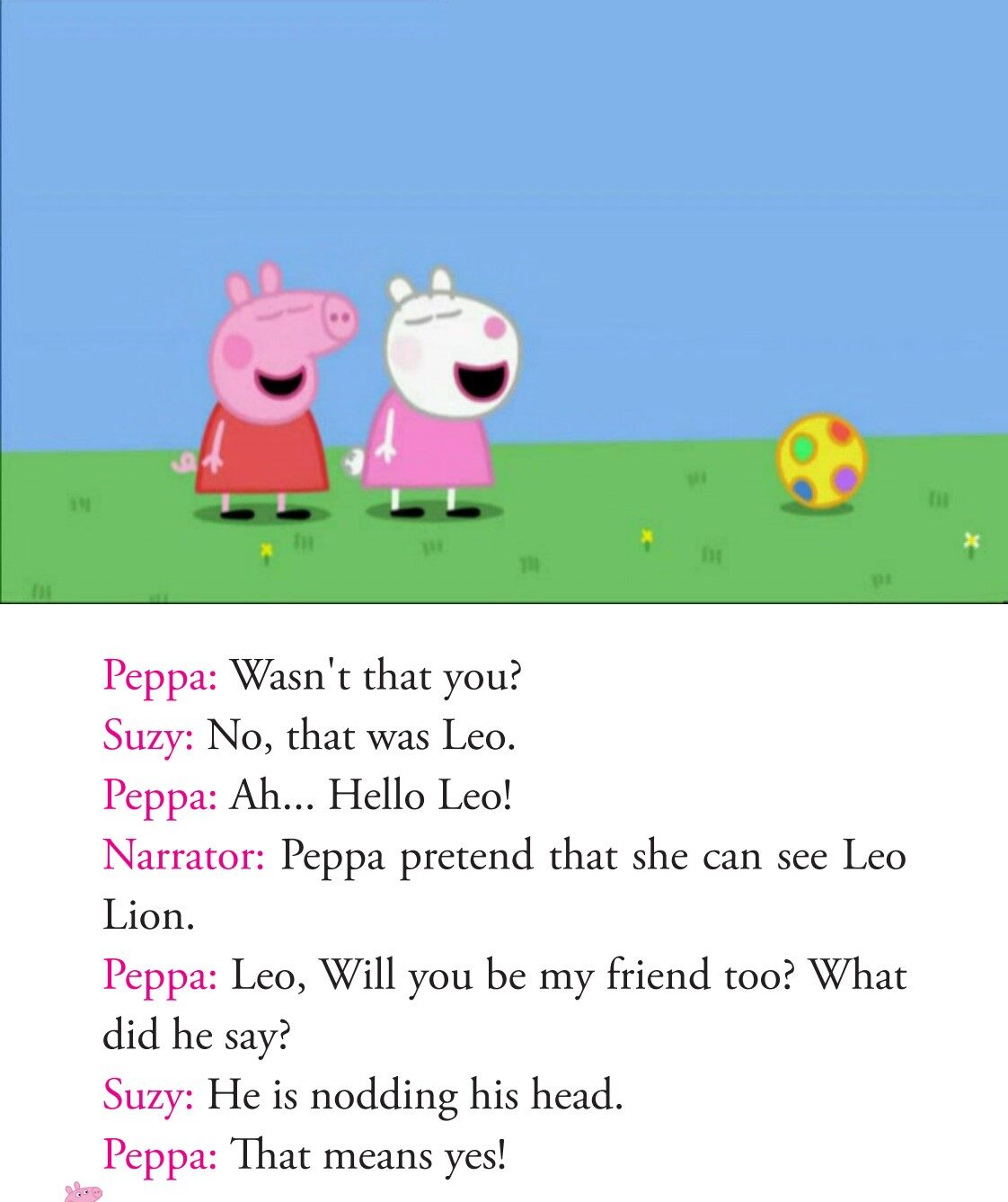 Pretend Friend绘本故事第5页