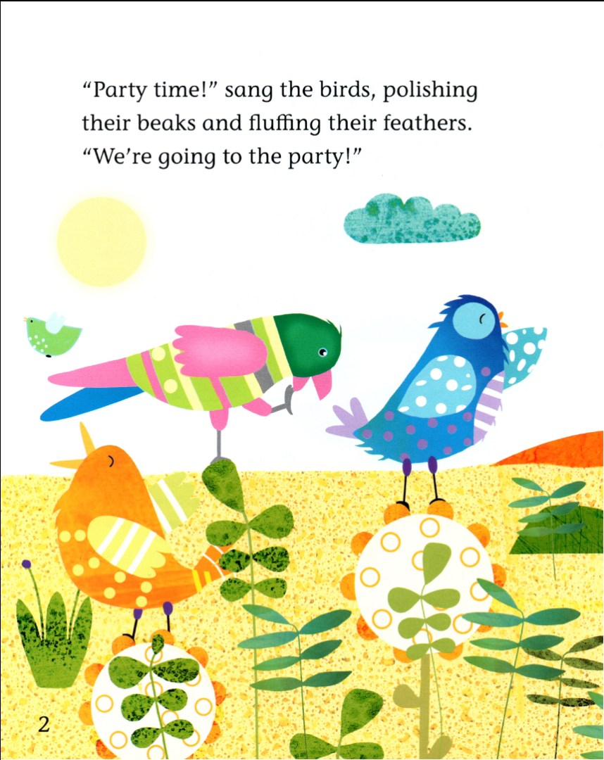 Turtle' s party in the clouds绘本故事第3页