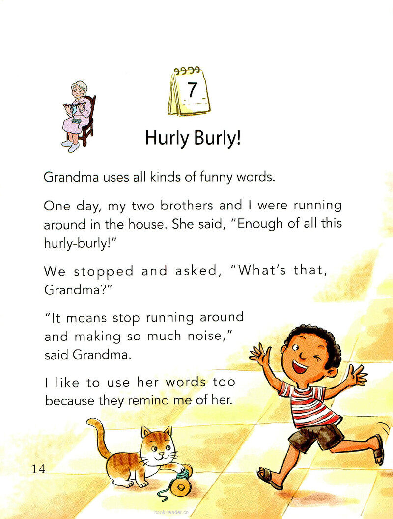 Hurly Burly!绘本故事第2页