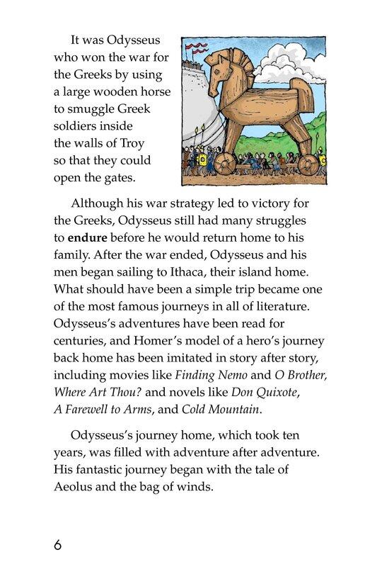Odysseus and the Bag of Winds绘本故事第5页