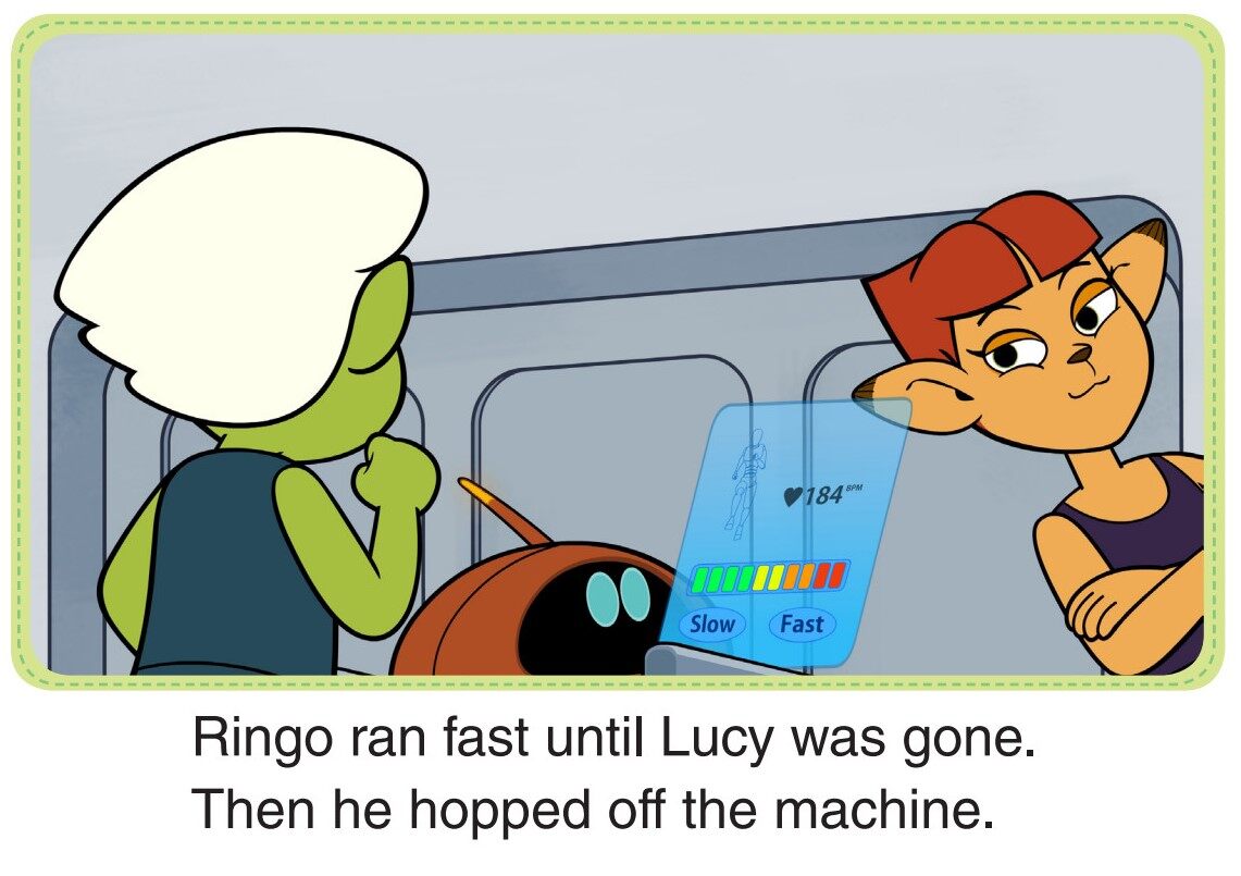 Working Out绘本故事第5页