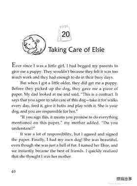 Taking Care of Elsie绘本故事第2页