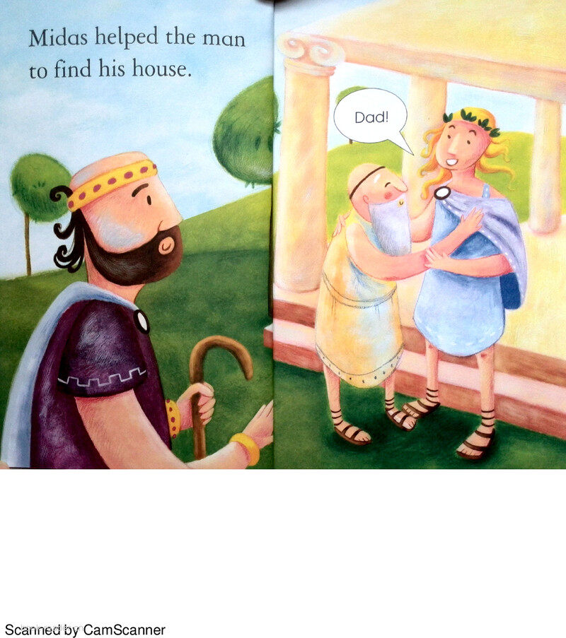 King Midas and the Gold绘本故事第5页