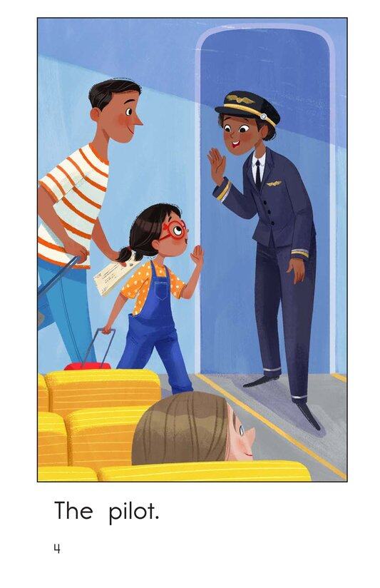 On an Airplane绘本故事第4页