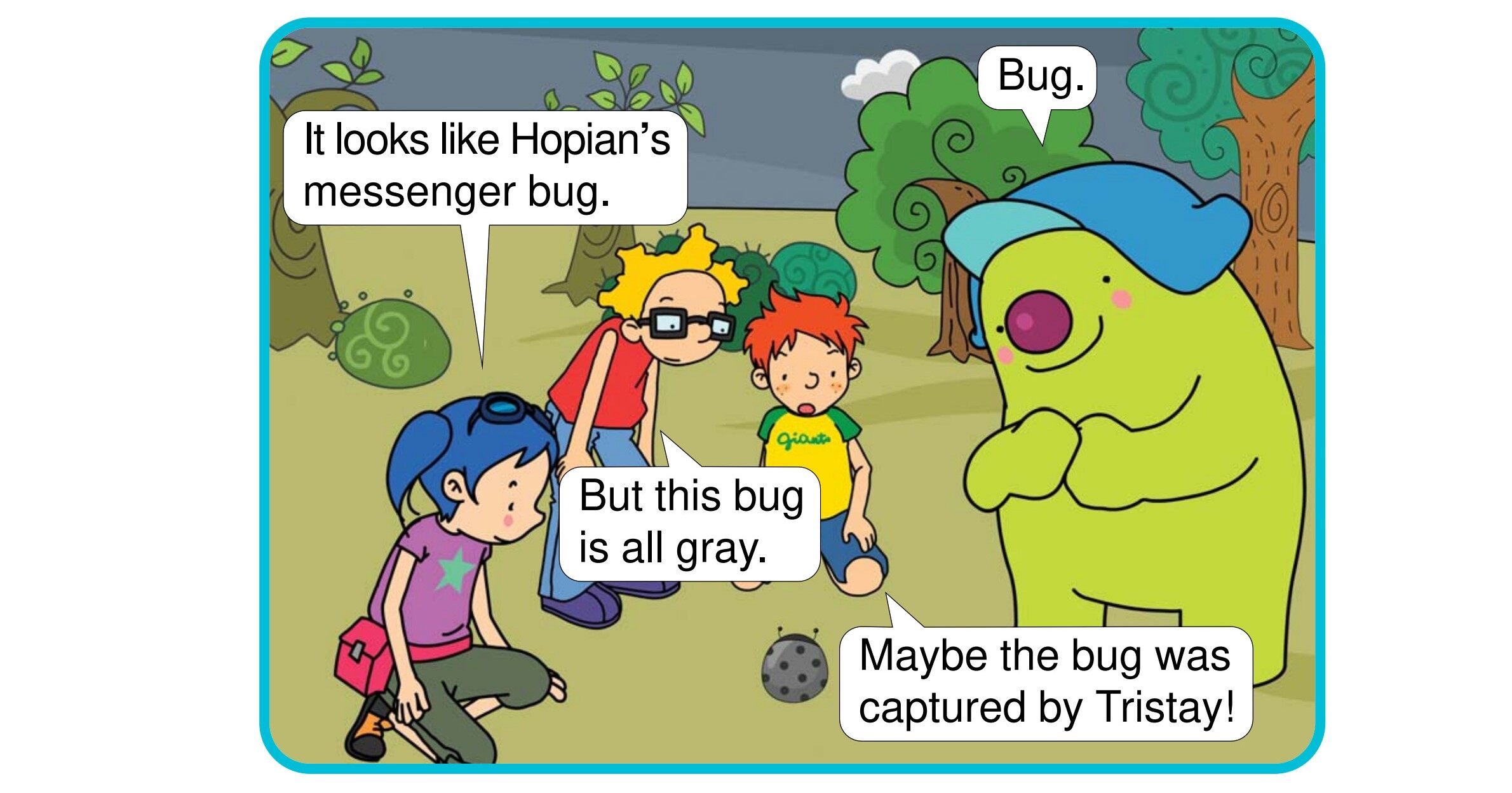 Messenger Bug绘本故事第4页