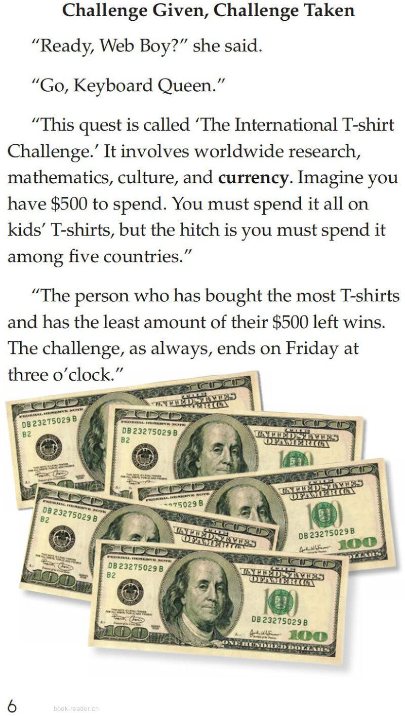 The International T-Shirt Challenge绘本故事第5页