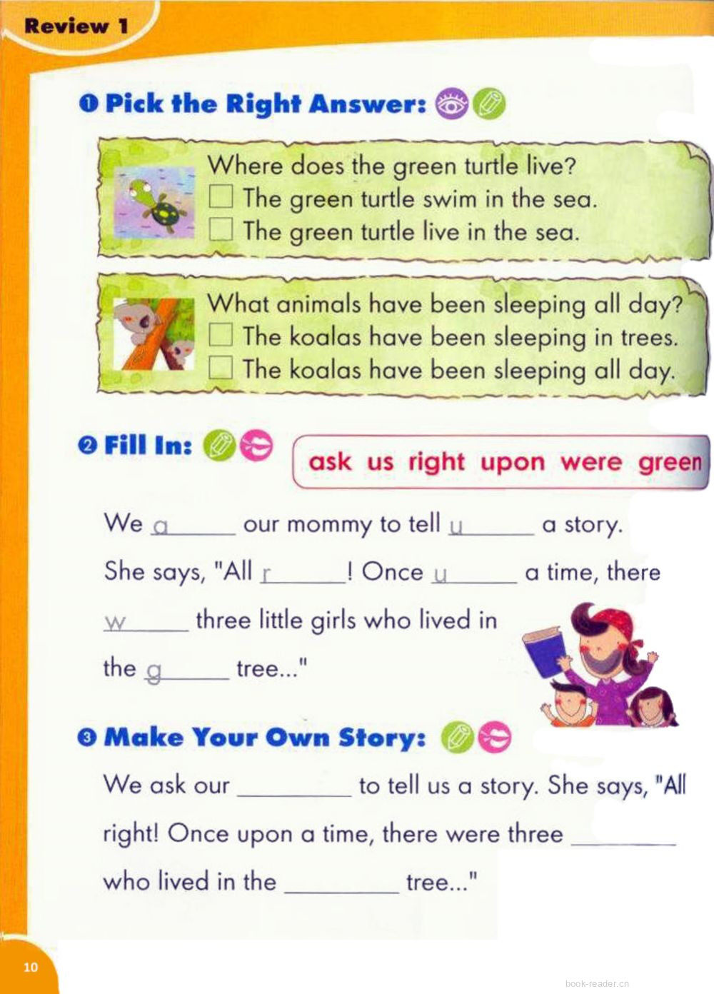 Review 1绘本故事第2页