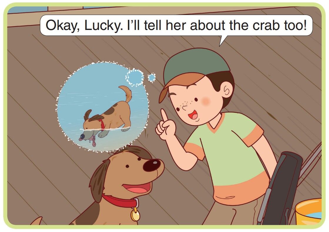 Lucky to the Rescue绘本故事第4页