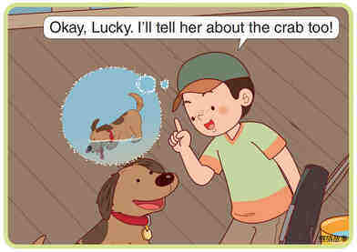 Lucky to the Rescue绘本故事第4页
