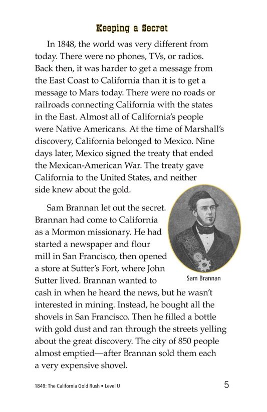 1849 The California Gold Rush绘本故事第4页