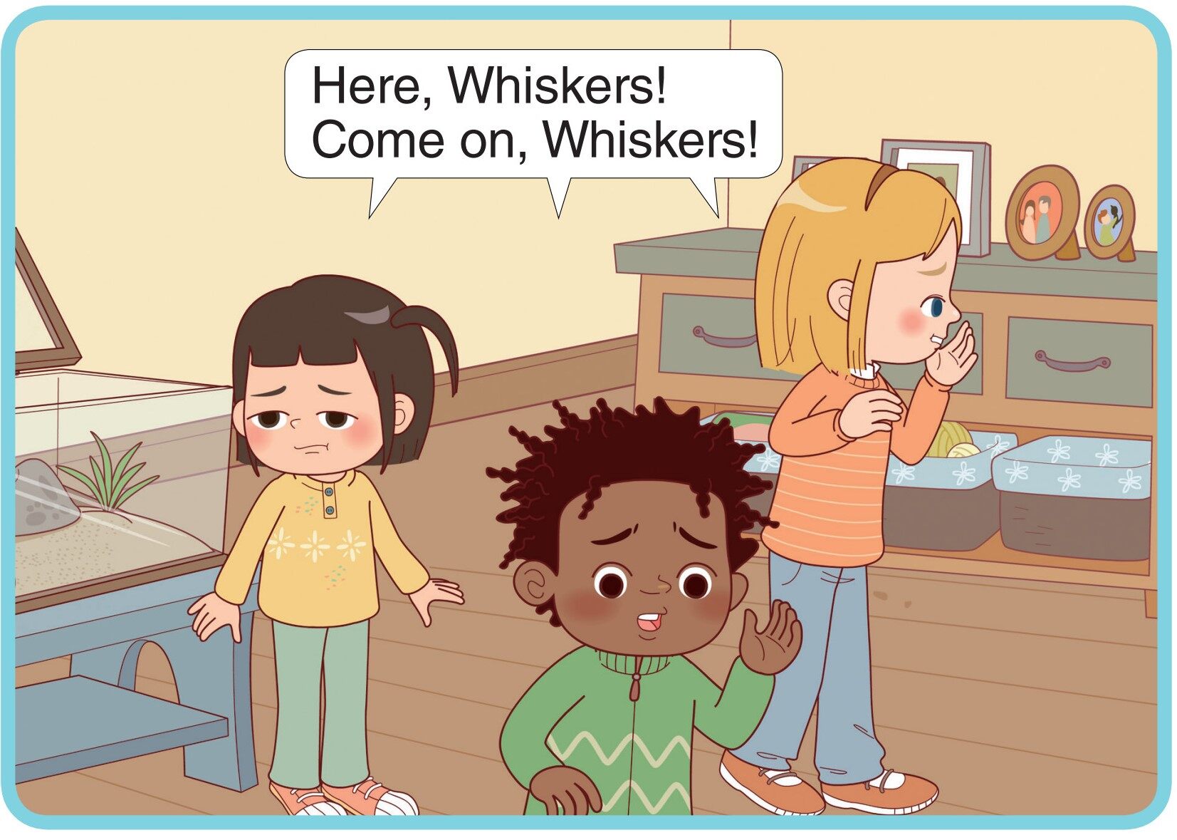 Where is Whiskers绘本故事第3页