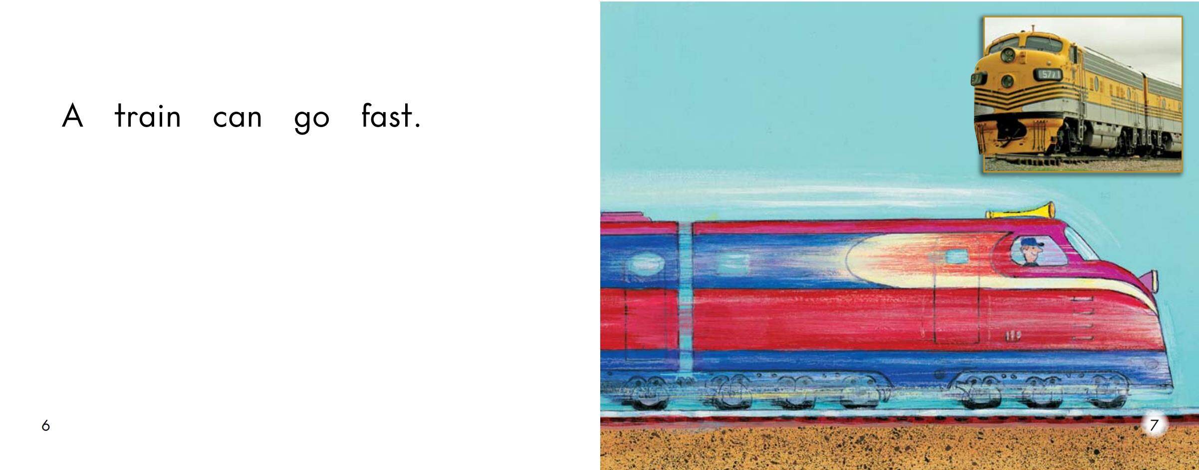 Things that go fast绘本故事第5页