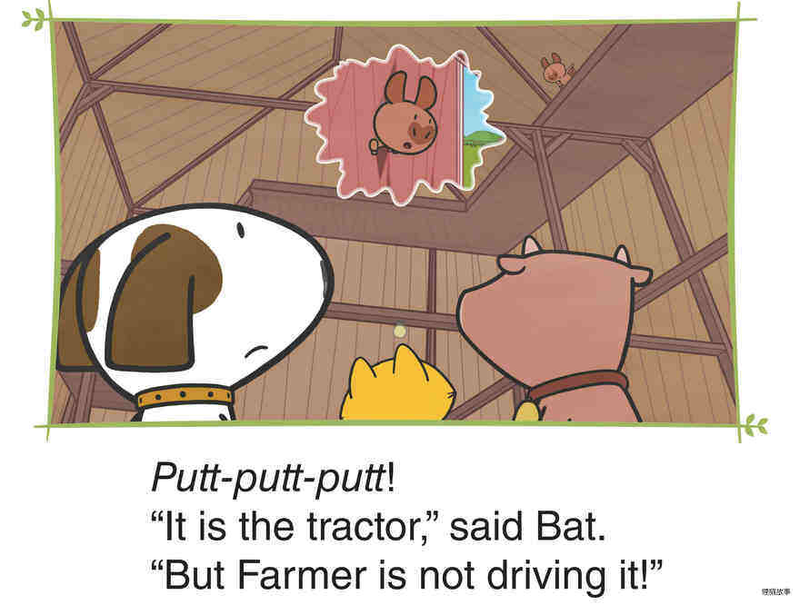 Who's Driving the Tractor?绘本故事第5页