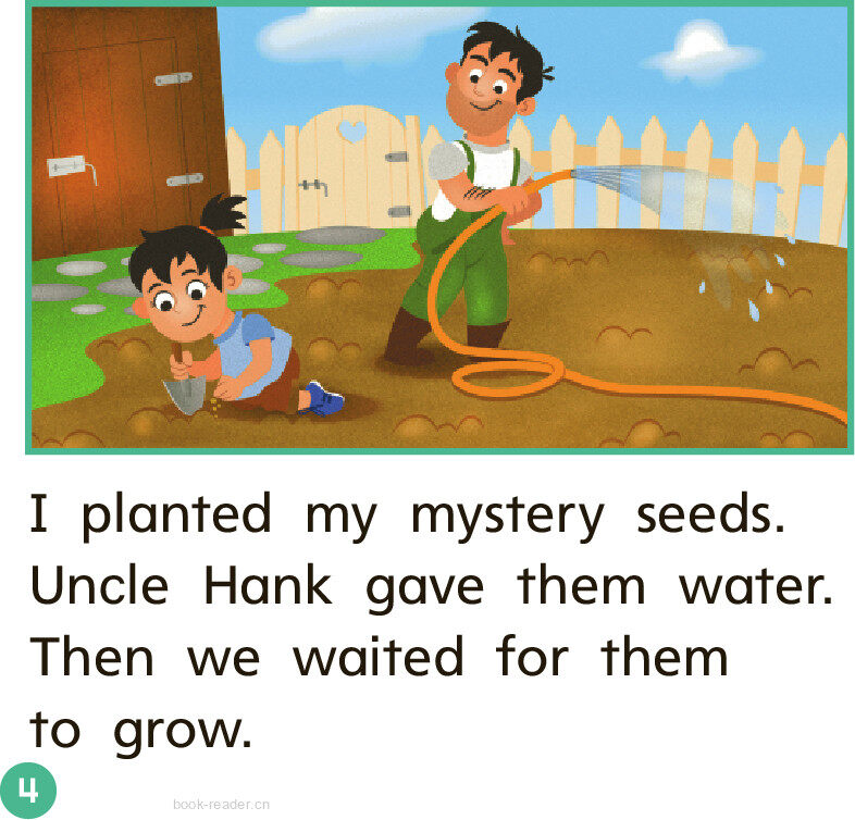 GK Beyond U05W1 The Mystery Seeds绘本故事第5页
