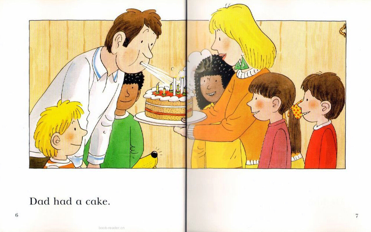 1C Dad's Birthday绘本故事第4页