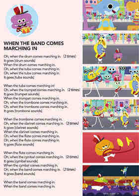 When The Band Comes Marching In绘本故事第2页