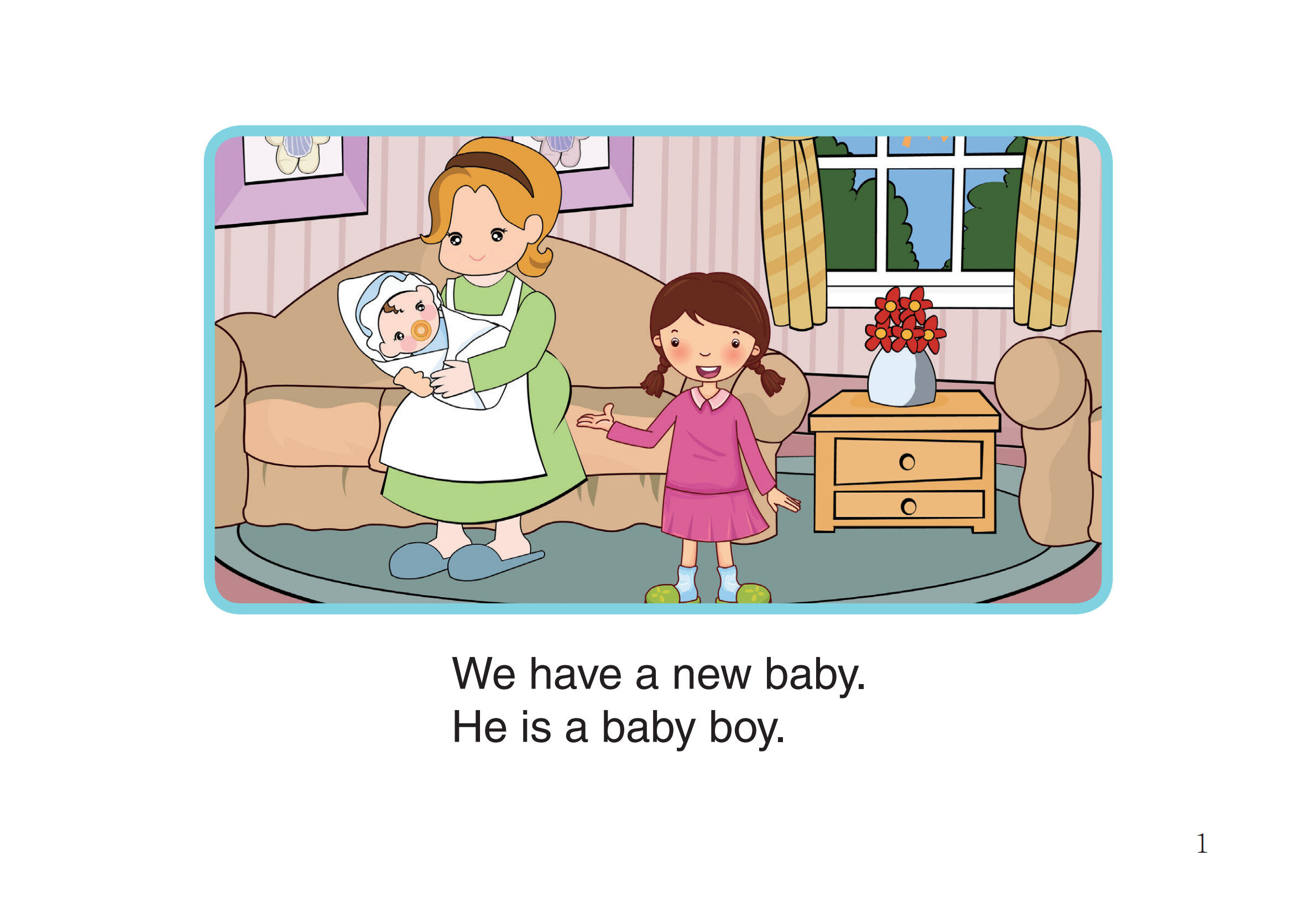 My Baby Brother绘本故事第3页