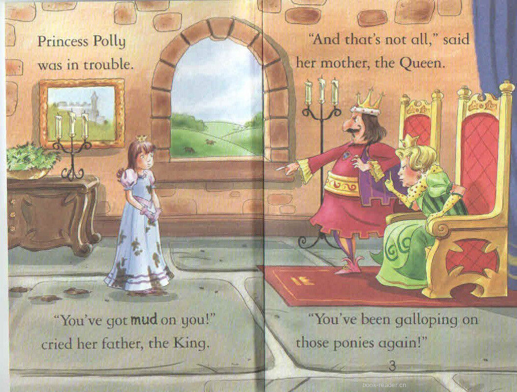 Princess Polly and The Pony绘本故事第3页