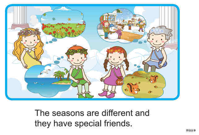 The Seasons绘本故事第3页
