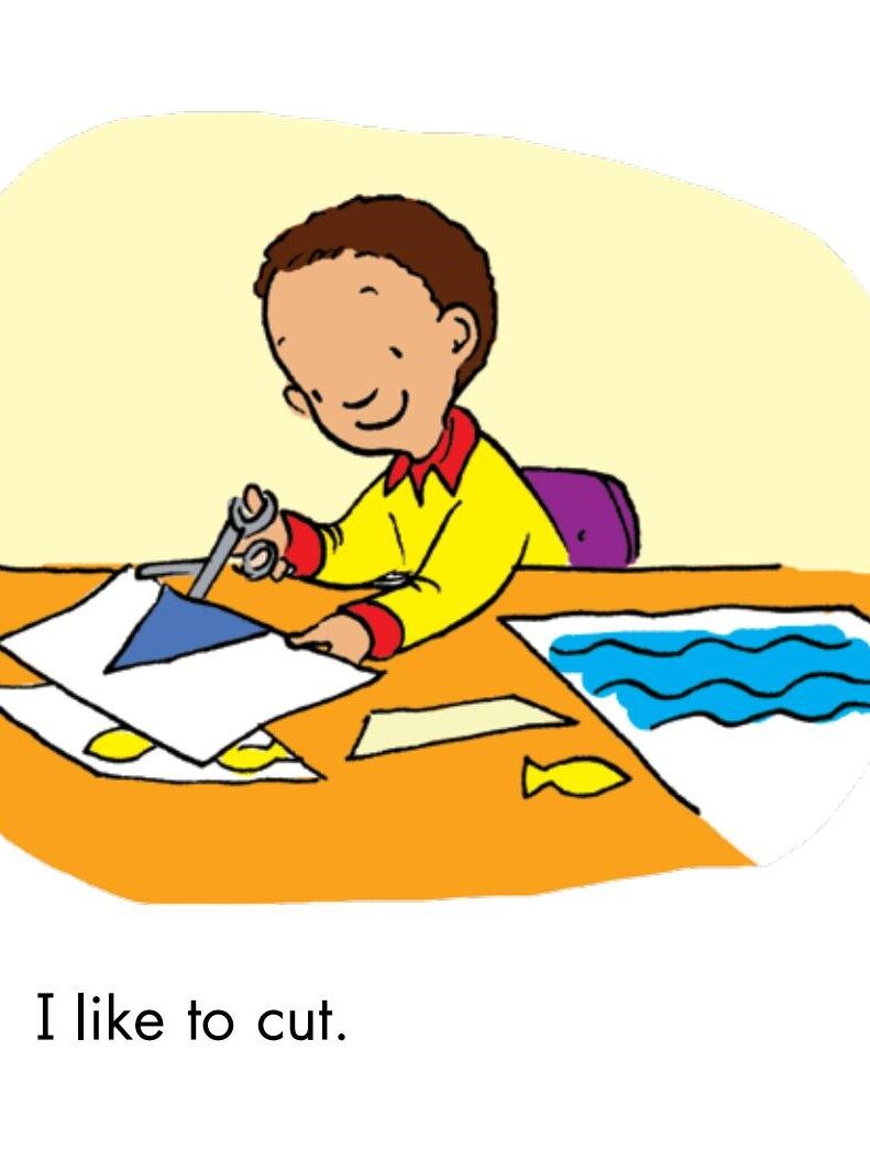 I Like School绘本故事第4页