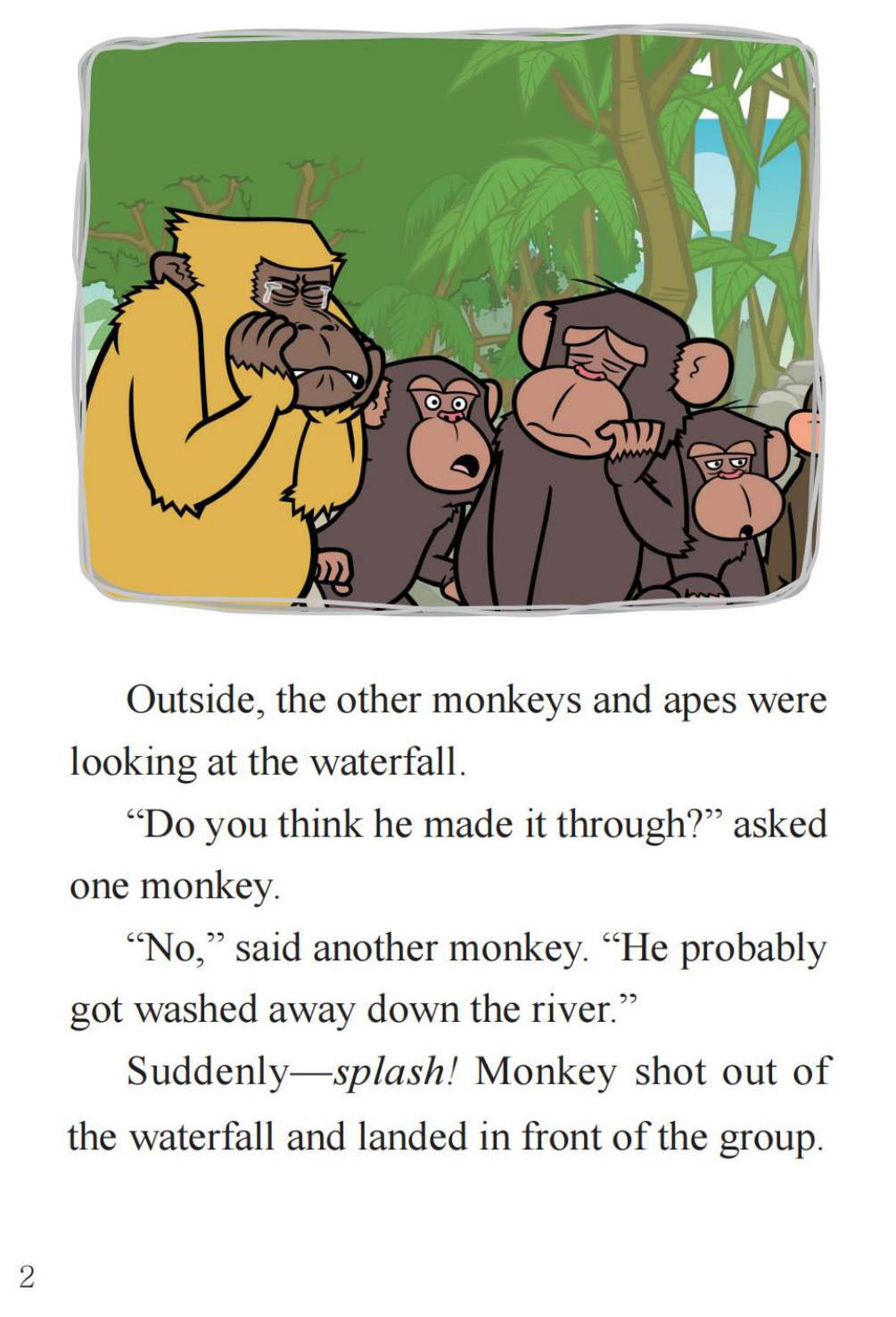 The Waterfall Cave绘本故事第4页