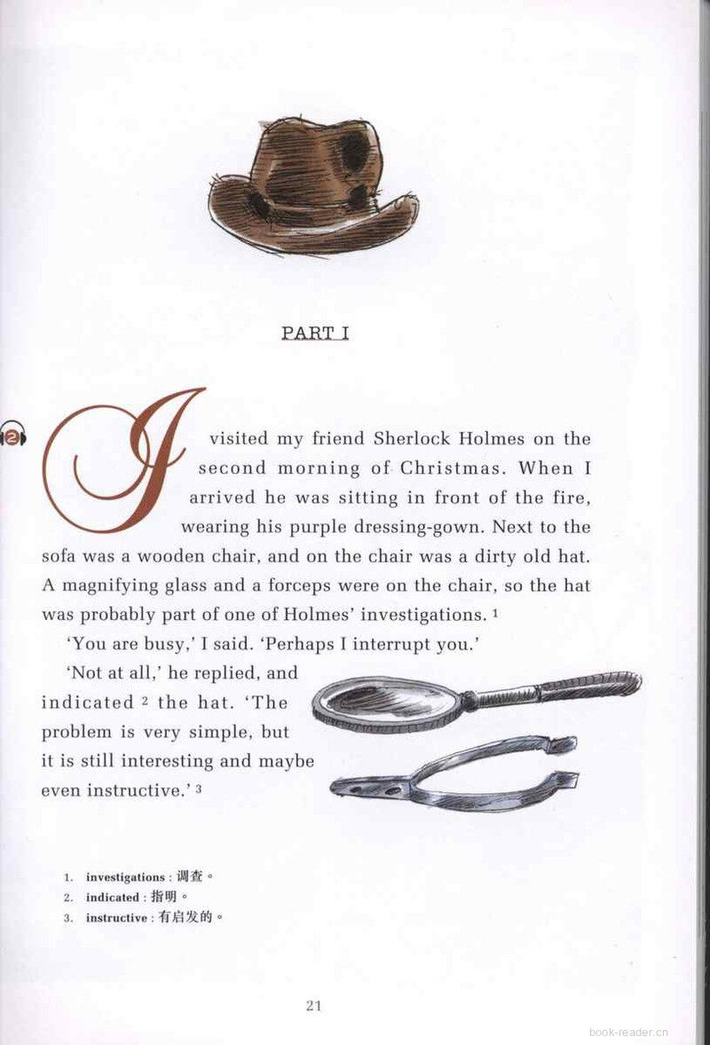 Sherlock Holmes Investigates绘本故事第4页
