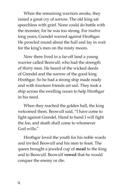 Beowulf绘本故事第4页