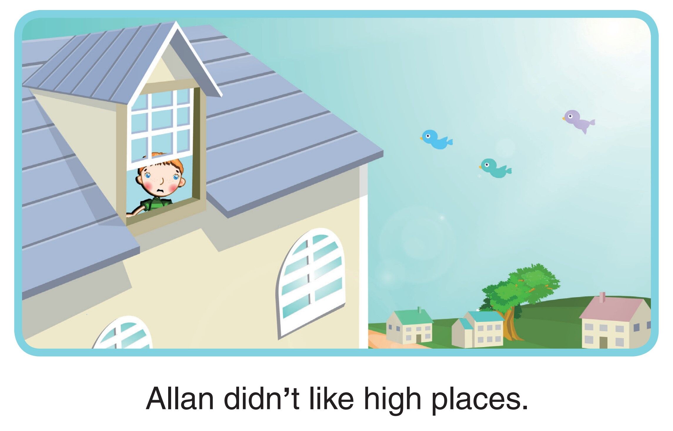 Allan's Fear绘本故事第2页