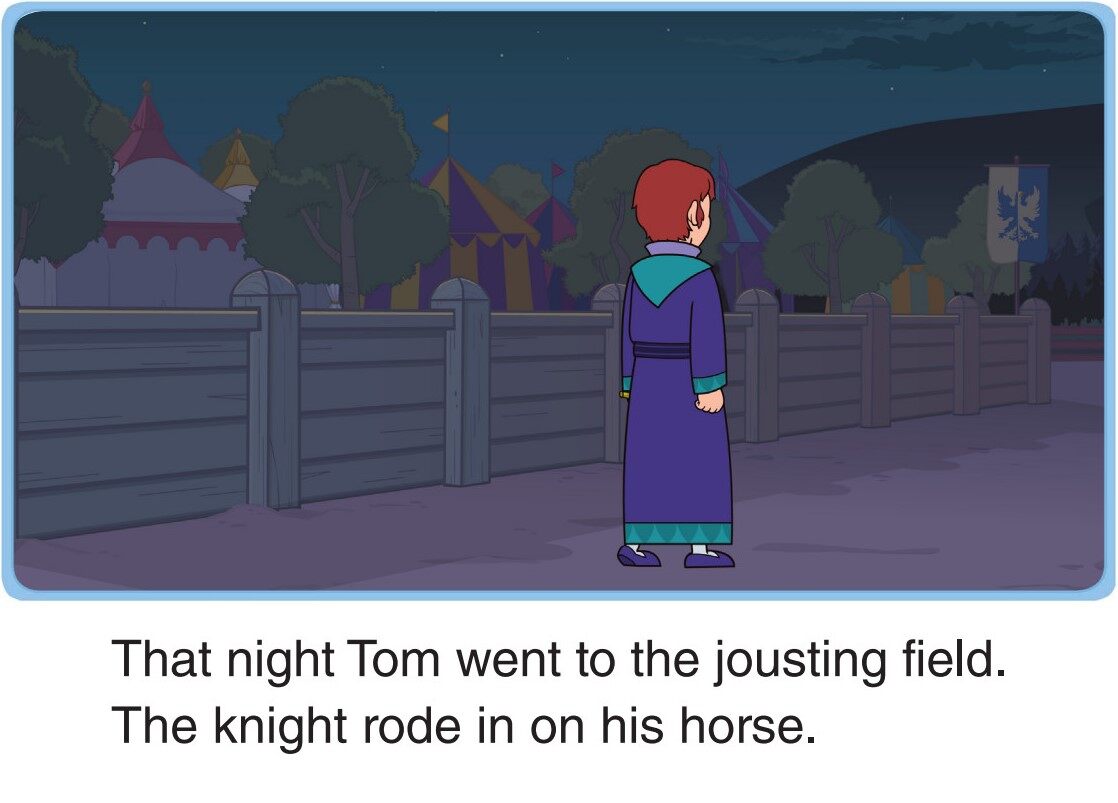 A Midnight Meeting绘本故事第5页