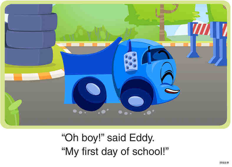 Eddy's First Day绘本故事第4页