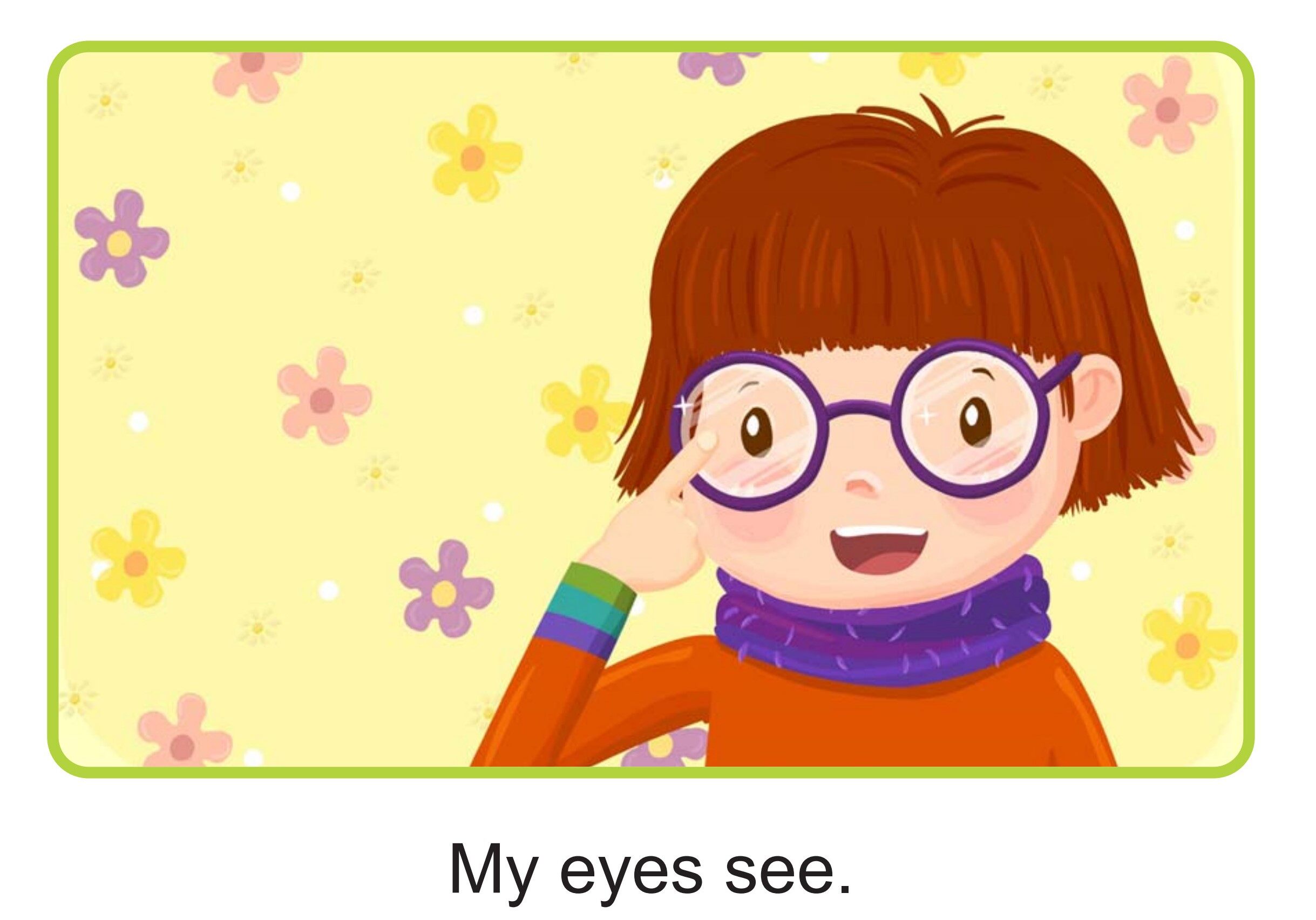 The Five Senses绘本故事第2页