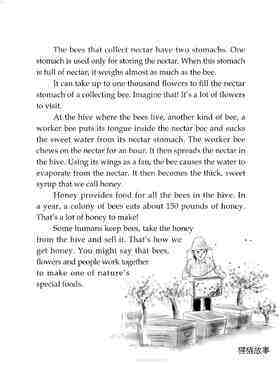 How Bees Make Honey绘本故事第3页