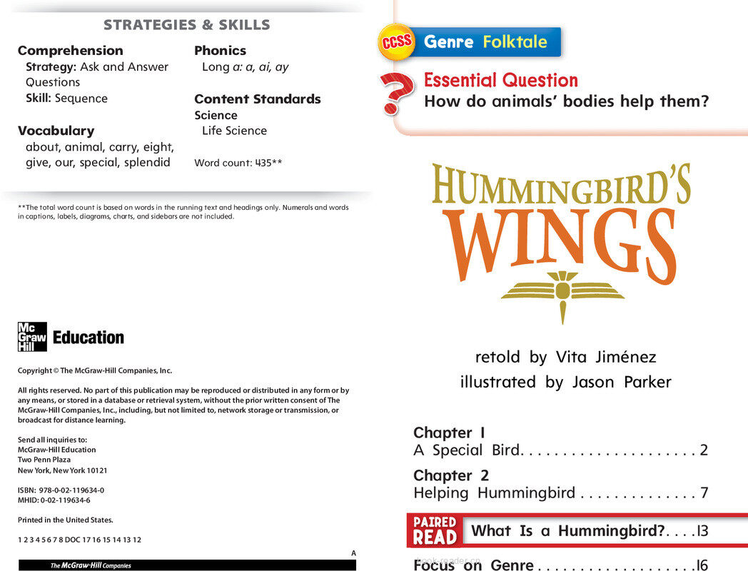G1 Bey U4W1 Humming Bird's Wings绘本故事第3页