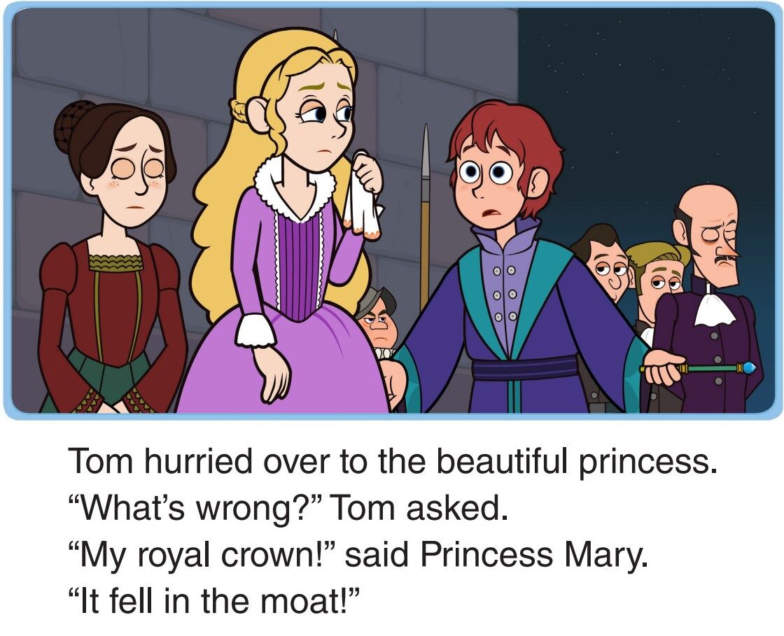 The Crown in the Moat绘本故事第5页