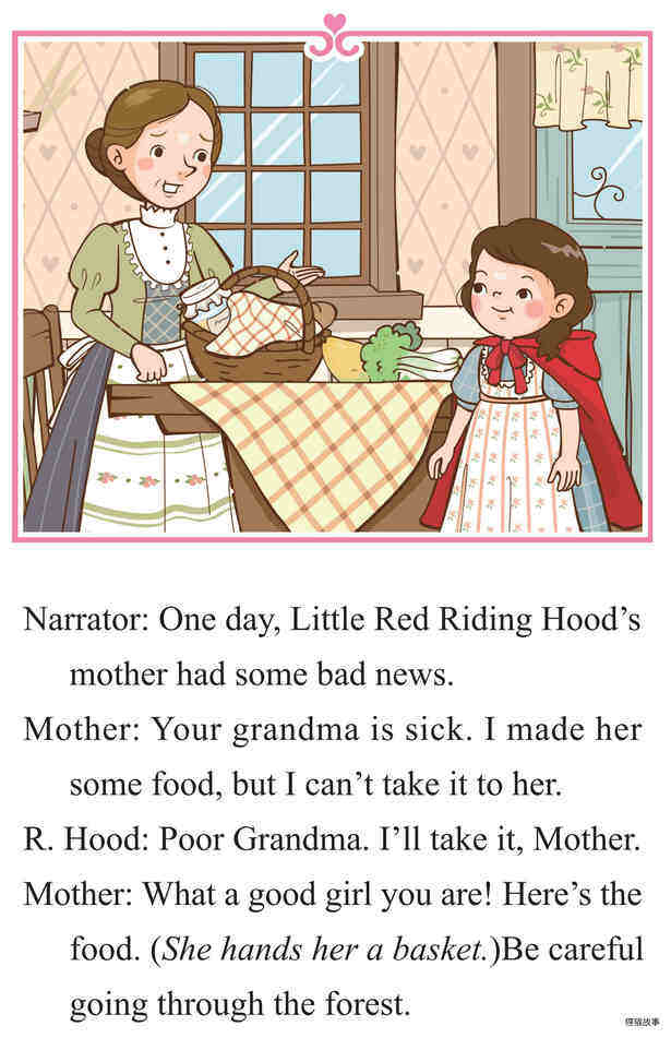 Little Red Riding Hood绘本故事第3页