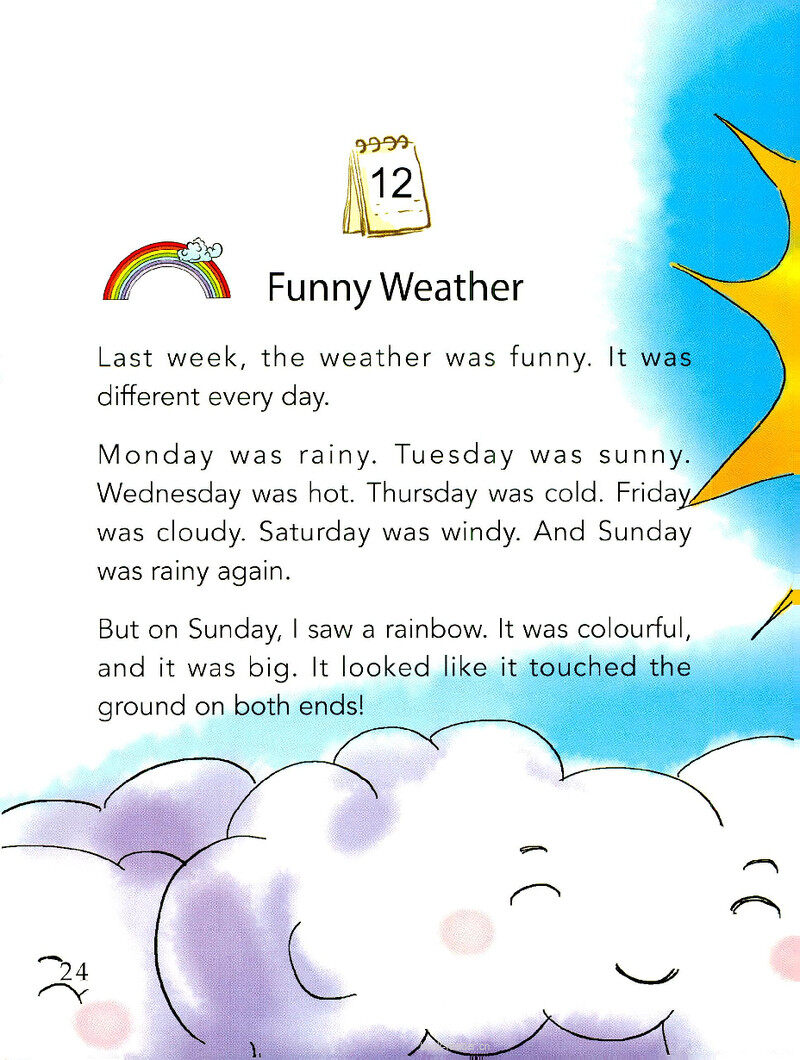 Funny Weather绘本故事第2页