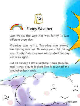 Funny Weather绘本故事第2页