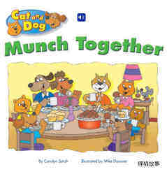 Cat and Dog Munch Together绘本故事第2页