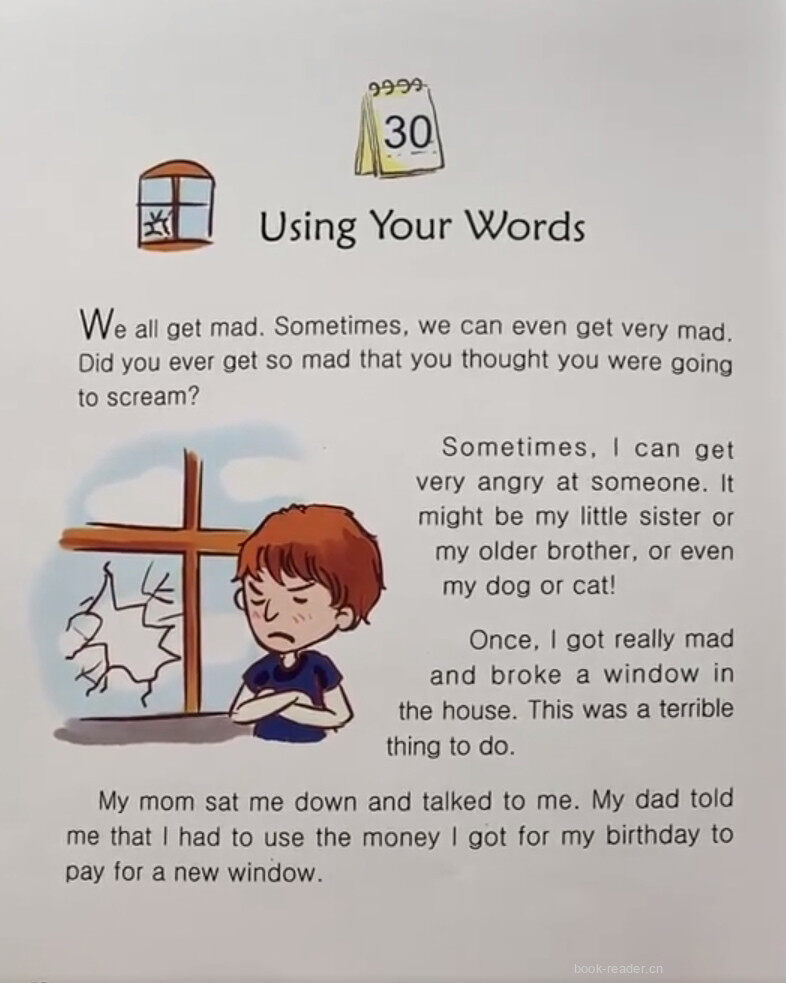 Using Your Words绘本故事第2页