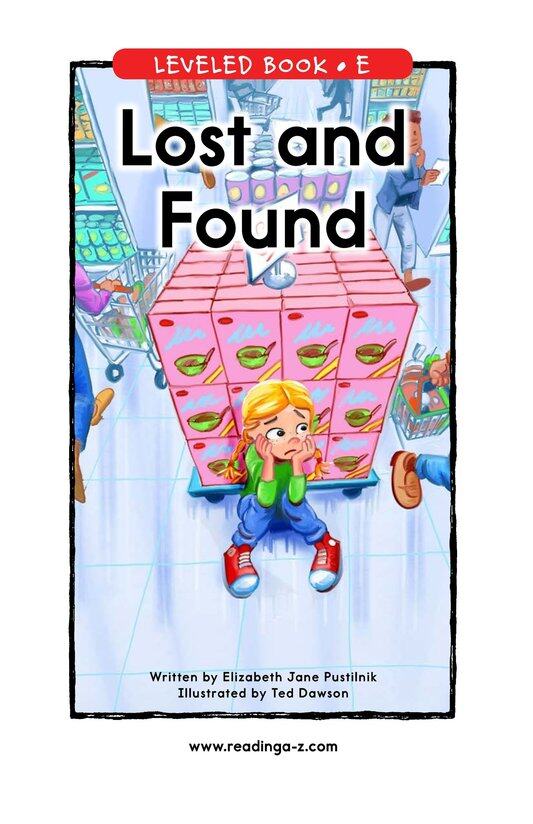 Lost and Found绘本故事第2页