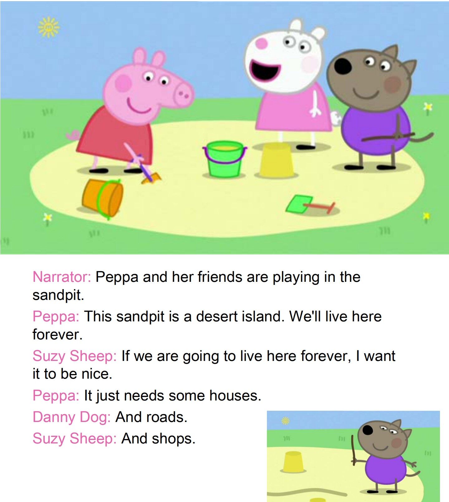 The Sandpit绘本故事第3页