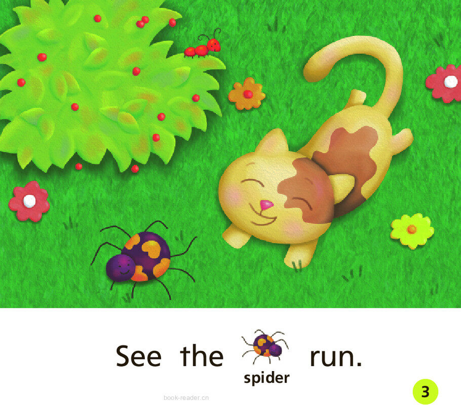 GK On U02W3 The Bugs Run绘本故事第4页
